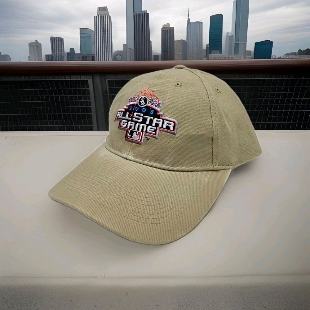 2003 Chicago White Sox MLB All Star Cap, ESPN Radio Promo, Adjustable Dad Hat